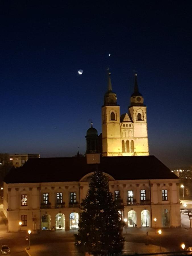 Kleines Zuhause Apartment Magdeburg Bagian luar foto